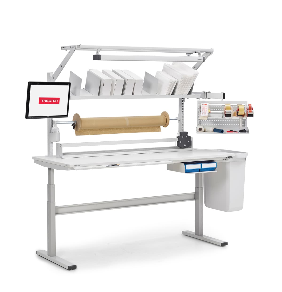 Treston_Electric_Desk_with_accessories_5_screen image Treston Electric Desk with accessories 5 screen