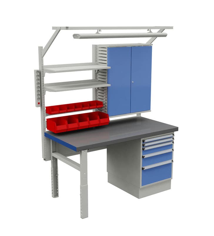 Workshop_bench-steel_top_C13041316 image Workshop bench steel top C13041316