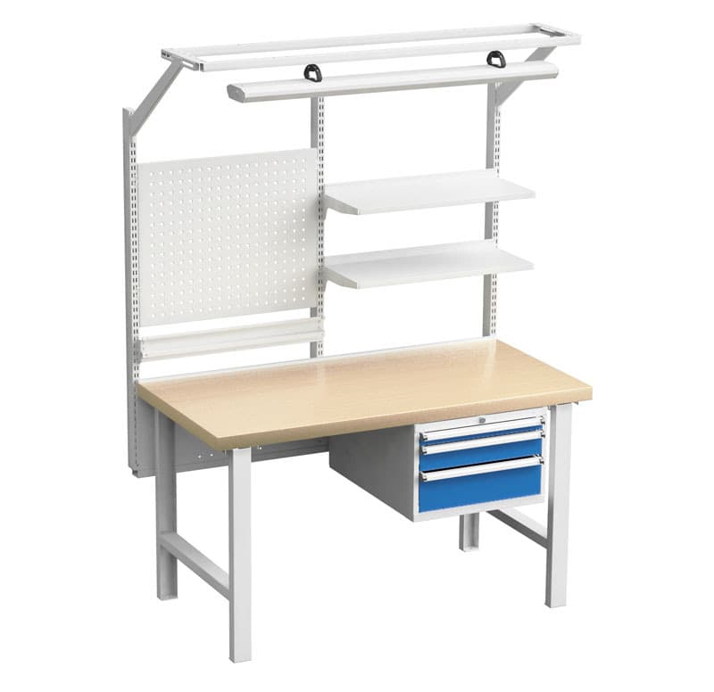 Workshop_bench-wooden_top_with_accessories_13041439 image Workshop bench wooden top with accessories 13041439